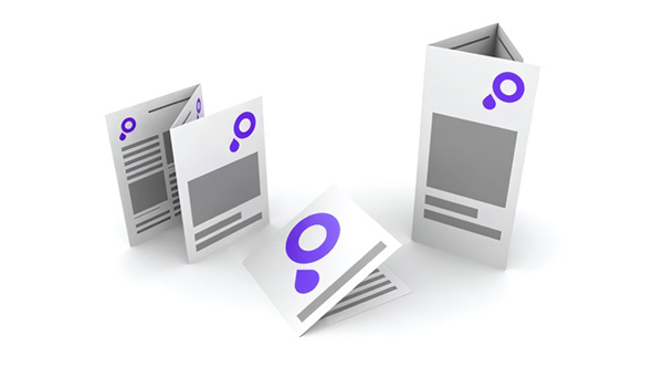 Dépliant imprimé dans le nord de la france