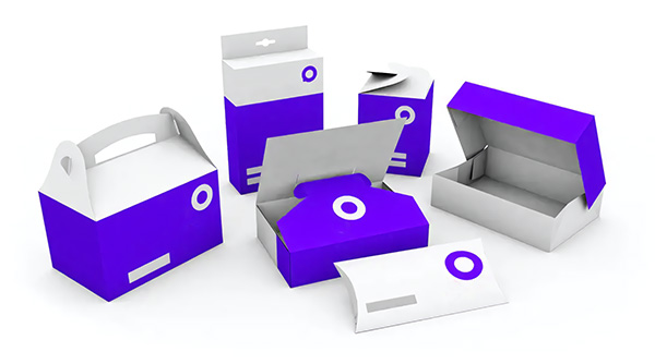 Plusieurs types d'emballages réalisés dans le nord de la France
