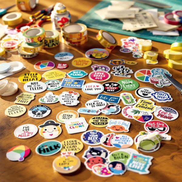 Ensemble de sticker personnalisés